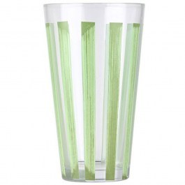 Water Glass Ligne 07-39547 495ml Clear-Green Estia GREEN