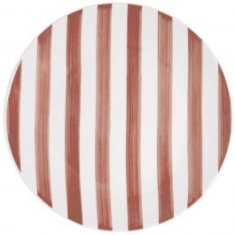 Πιάτο Ρηχό Ligne 07-38915 27cm White-Pink Estia WHITE-PINK