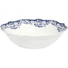 Σαλατιέρα Reverie 07-38847 23cm White-Blue Estia WHITE-BLUE