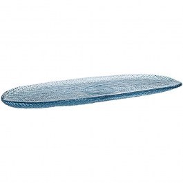 Serving Platter Roche 07-39417 42x17x2cm Blue Estia BLUE