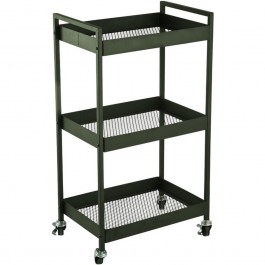 Grocery Trolley 3 Seats Modus 01-39738 43,5x30,5x79,5cm Olive Estia OLIVE