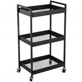 Grocery Trolley 3 Seats Modus 01-39745 43,5x30,5x79,5cm Black Estia BLACK