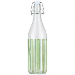 Bottle Ligne 01-39608 1000ml Clear-Green Estia GREEN