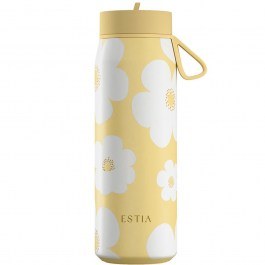 Isothermal Bottle Pulse Daisy Save The Aegean 01-42653 500ml Multi-Yellow Estia YELLOW