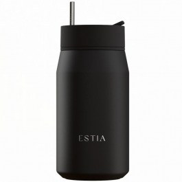 Ποτήρι - Θερμός Lens Save The Aegean 01-42806 360ml Void Black Estia BLACK