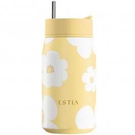 Glass - Thermos Lens Daisy Save The Aegean 01-43094 360ml Multi-Yellow Estia YELLOW