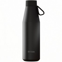Ισοθερμικό Μπουκάλι Flow Save The Aegean 01-41915 500ml Void Black Estia BLACK