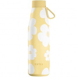 Ισοθερμικό Μπουκάλι Flow Daisy Save The Aegean 01-42196 500ml Multi-Yellow Estia YELLOW