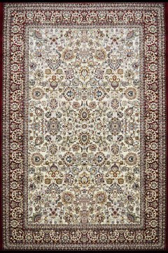 Carpet Kerman Beige-Red Barok