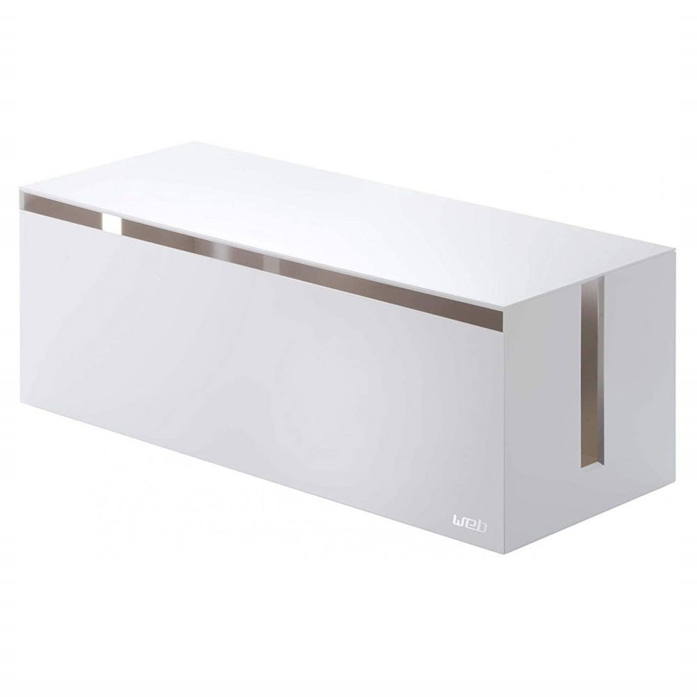 Κουτί Για Οργάνωση Καλωδίων YMZK2707 40x15,5x14,5 White Yamazaki [White]