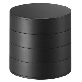 Κουτί Αποθήκευσης Κοσμημάτων LBTYMZK4069 10x10x10cm Black Yamazaki BLACK