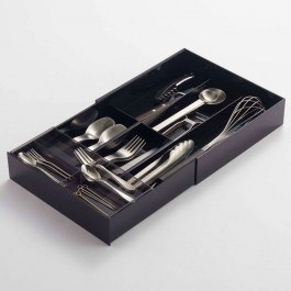 Κουταλοθήκη Επεκτεινόμενη LBTYMZK3383 25x24,6x5,7cm Black Yamazaki BLACK