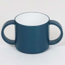 Ποτήρι Παιδικό Με Καπάκι Και Καλαμάκι LBTTNJTN0140NV1 12,8x7,2x6,3cm Navy Takenaka NAVY