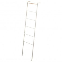 Διακοσμητική Σκάλα - Κρεμάστρα Leaning LBTYMZK2812 45x24x160cm White-Natural Yamazaki NATURAL-WHITE