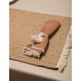 Πετσέτες Φαγητού Layer CALAYER45SLI Με Σχοινί (Σετ 4τμχ) 45x45cm Land Tone Calma House EARTH