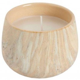 Scented Candle Corfu AH-AX73163 D9x6,5cm Beige Andrea House BEIGE