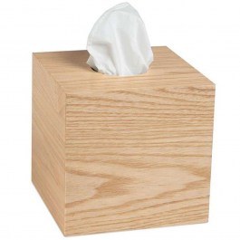 Κουτί Για Χαρτομάντηλα AH-BA73117 13x13x13cm Natural Andrea House NATURAL