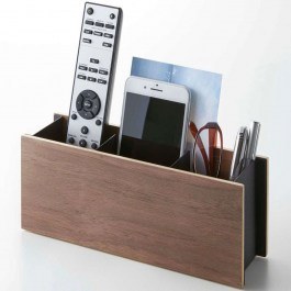 Βάση Οργάνωσης Γραφείου 3 Θέσεων YMZK2731 25x7x10,2cm Natural-Black Yamazaki NATURAL-BLACK
