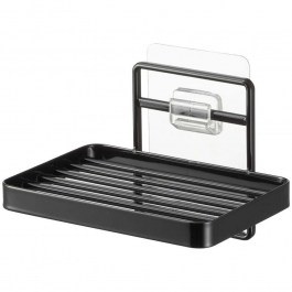 Σαπουνοθήκη Επιτοίχια YMZK4541 8,5x12x7,8cm Black Yamazaki BLACK