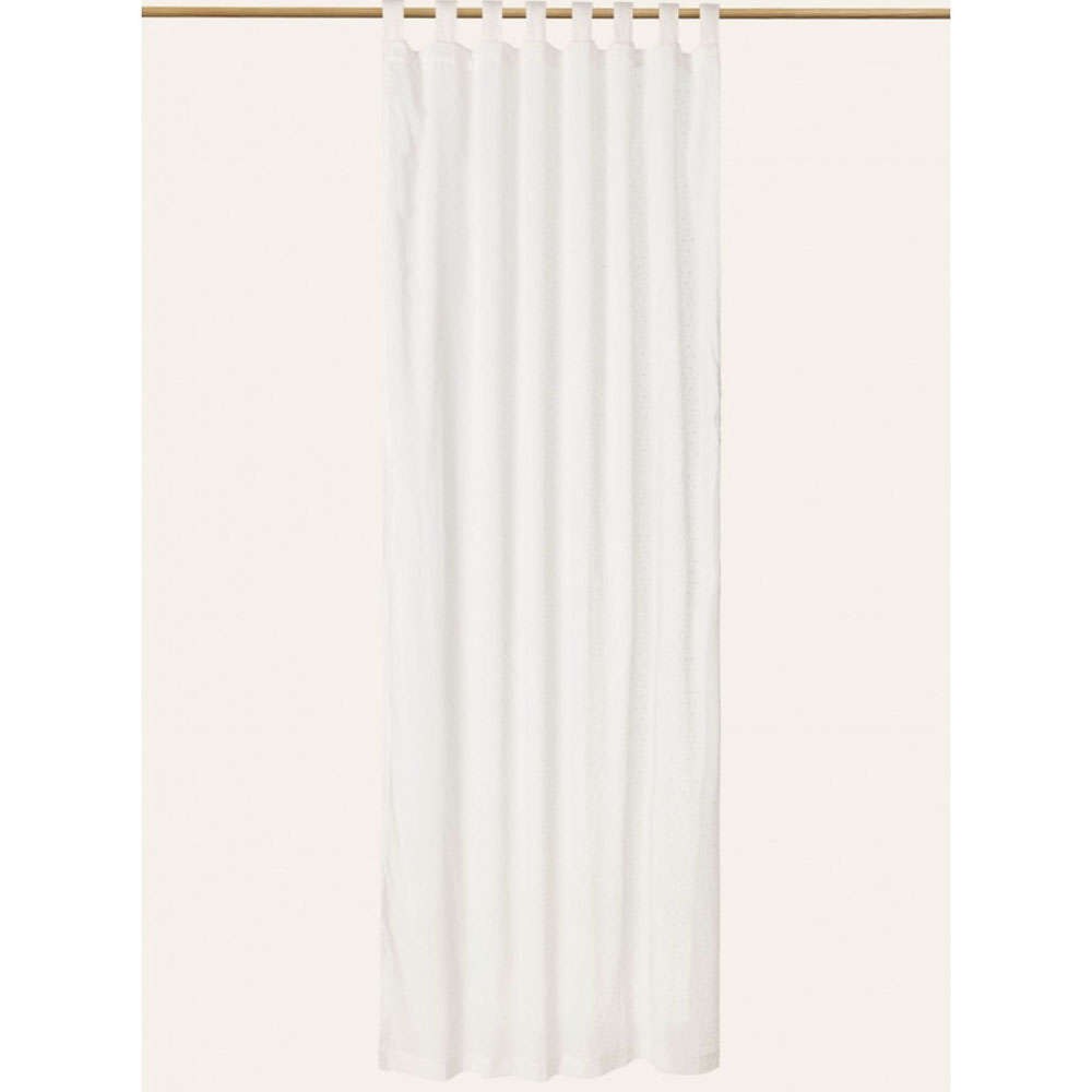 Κουρτίνα Plumeti CAPLUM140BCO White Calma House