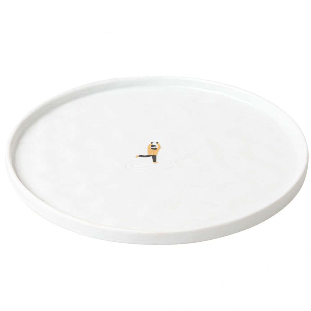 Πιάτο Ρηχό Ice Scating RD0092533 Φ22x1,2cm Multi-White Raeder