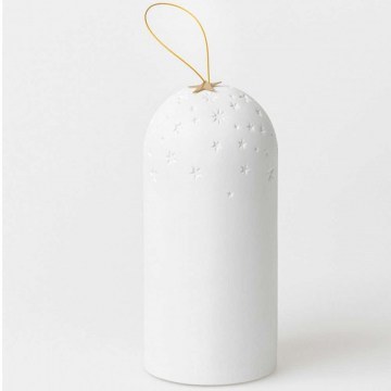 Christmas Decorative Little Stars With Led Light RD0092543 D10x20cm White-Gold Raeder