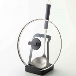 Βάση Για Κουτάλες Και Καπάκια YMZK2249 10x10x15cm Black Yamazaki BLACK