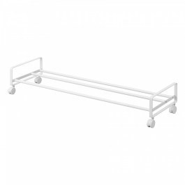 Shoe Rack YMZK1622 With Wheels 63,5x27,5x14,5cm White WHITE