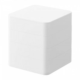 Κουτί Αποθήκευσης Κοσμημάτων YMZK1753 9x9x10cm White Yamazaki WHITE