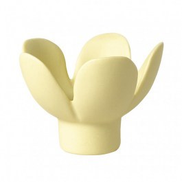 Κηροπήγιο Flower RD0051577 Φ8x5,5cm Yellow Raeder YELLOW