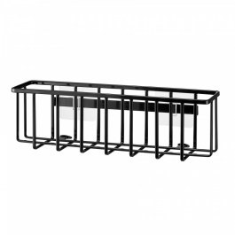Sink Organizer Base YMZK6914 With Silicone Film 8,5x30,5x10cm Black Yamazaki BLACK