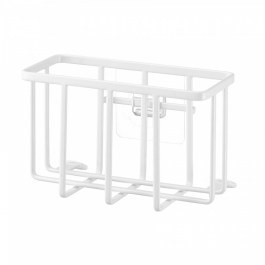 Sink Organizer Base YMZK6915 With Silicone Film 8,5x15,5x10cm White Yamazaki WHITE