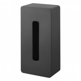 Θήκη Για Χαρτομάντηλα Επιτοίχια Tower YMZK5588 26,2x13,2x8,3cm Black Yamazaki BLACK