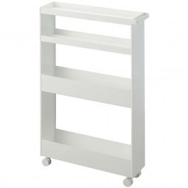 Μανάβης Τρόλεϊ Κουζίνας/Μπάνιου Tower YMZK1806 48x13x80,5cm White Yamazaki WHITE