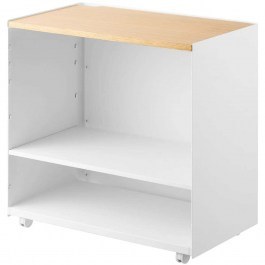 Kitchen Trolley Tower YMZK1424 60,3x35,3x59cm White Yamazaki WHITE