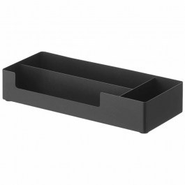 Bathroom Organize Case Tower 28,5x12x5,2cm Black Yamazaki BLACK