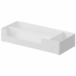 Bathroom Organize Case Tower 28,5x12x5,2cm White Yamazaki WHITE