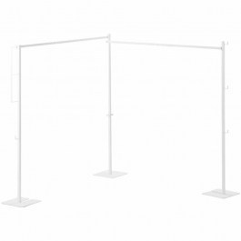 Κρεμάστρα Δαπέδου Πτυσσόμενη Tower YMZK10266 278,6x25x142cm Yamazaki WHITE
