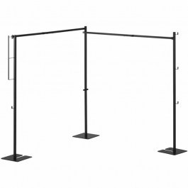 Κρεμάστρα Δαπέδου Πτυσσόμενη Tower YMZK10267 278,6x25x142cm Yamazaki BLACK