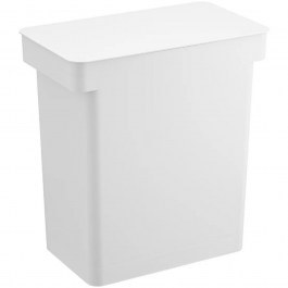 Κάδος Απορριμμάτων Με Ροδάκια Tower YMZK5427 41x24x42,5 25lt White Yamazaki WHITE