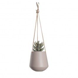Hanging Plant Pot PT2846PI Light Pink Present Time LIGHT PINK