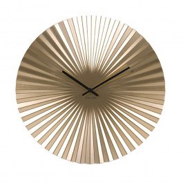 Ρολόι Τοίχου KA5657GD Sensu D40cm Steel Gold  Karlsson GOLD