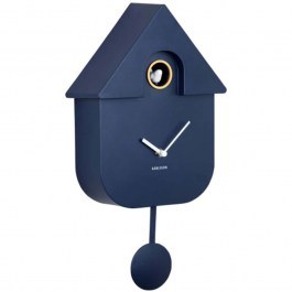 Wall Clock KA5768BL Modern Cuckoo Dark Blue Karlsson DARK BLUE