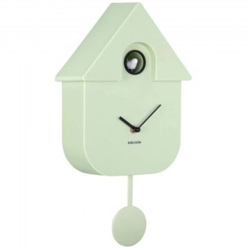 Ρολόι Τοίχου KA5768LG Modern Cuckoo Soft Green Karlsson