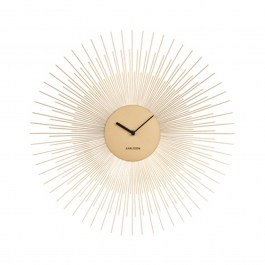 Wall Clock KA5817GD Peony D.45cm Gold Karlsson GOLD