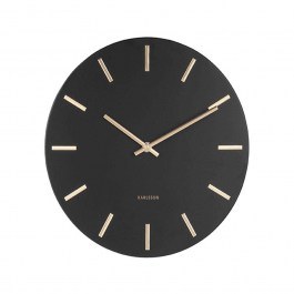Ρολόι Τοίχου Charm Small KA5821BK D.30cm Black Karlsson BLACK