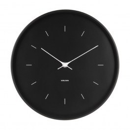 Wall Clock Butterfly KA5708BK D.27,5cm Black Karlsson BLACK