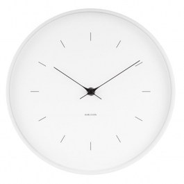Wall Clock Butterfly KA5708WH D.27,5cm White Karlsson WHITE