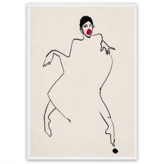 Poster Dancer 02 07029 30x40 Paper Collective