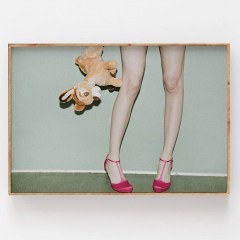 Poster Bambi & Heels 06101 40x30cm Blue Paper Collective